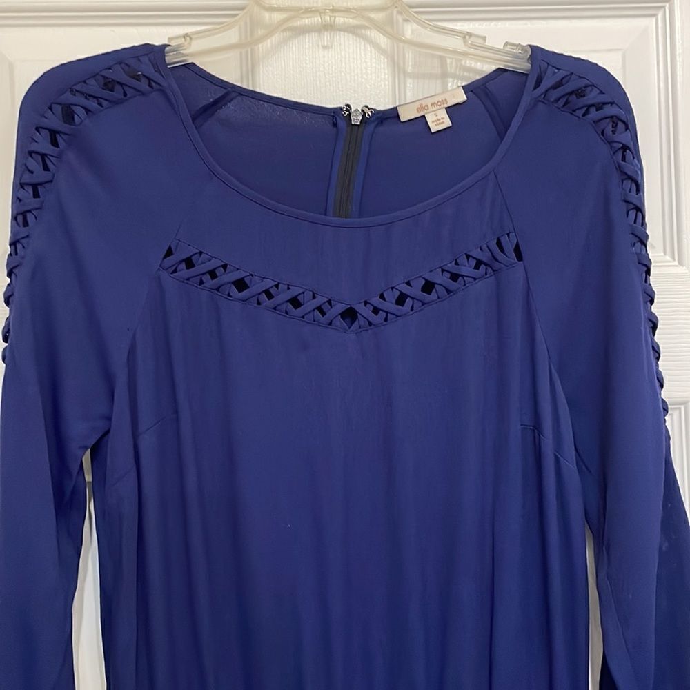 Ella Moss Stella Romper in Navy - Picture 11 of 11